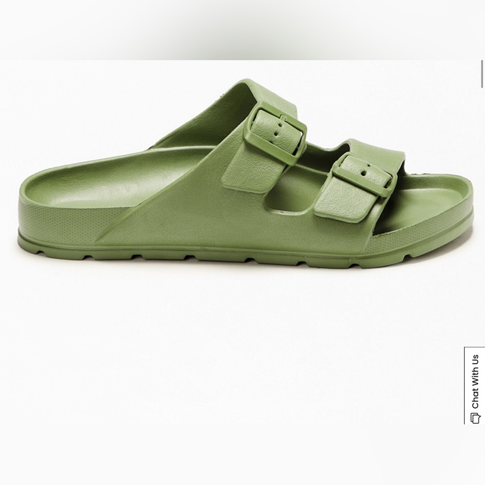 NEW Pacsun Buckle Strap Sandal Slides - Size 7